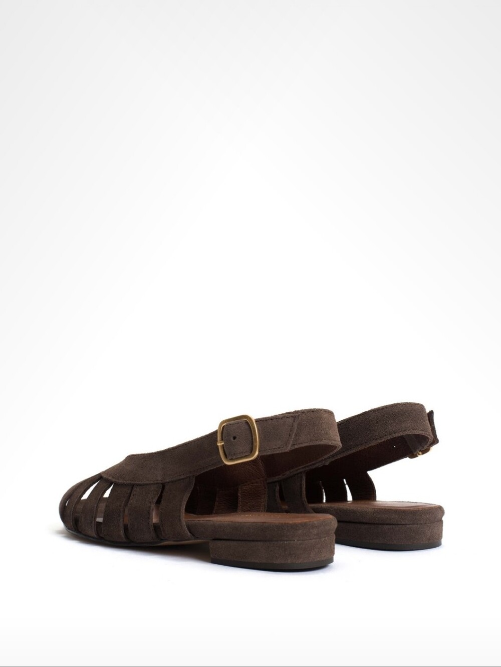 Anonymous Copenhagen Sophie 20 Women's Brown Suede Slingback Sandal - Picture 4 of 10